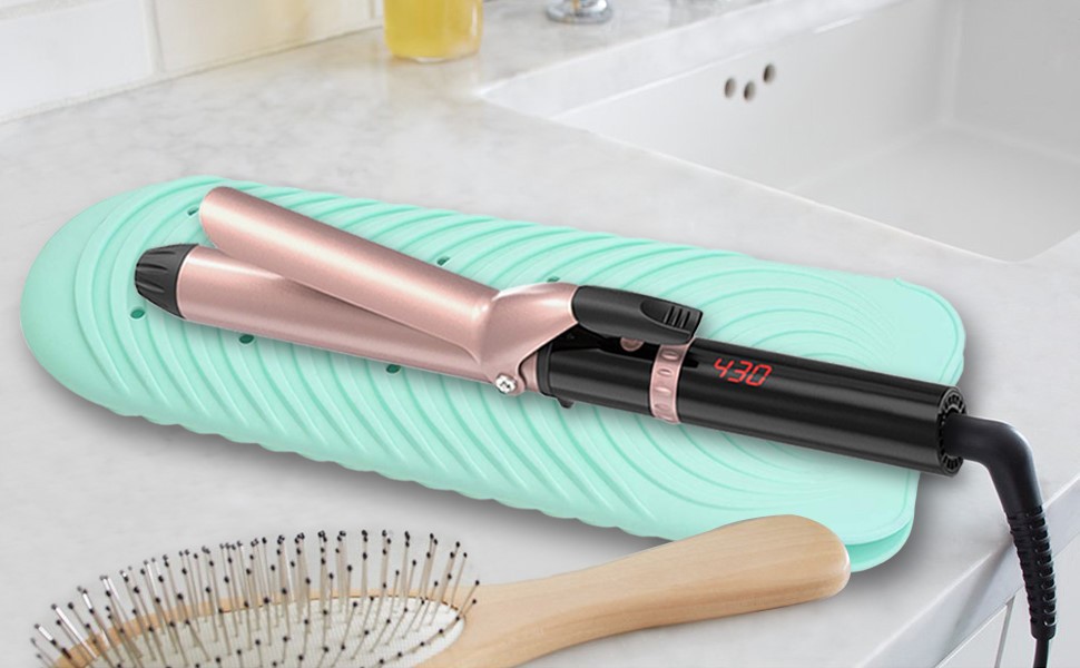 silicone curling iron holder silicone curling iron holder