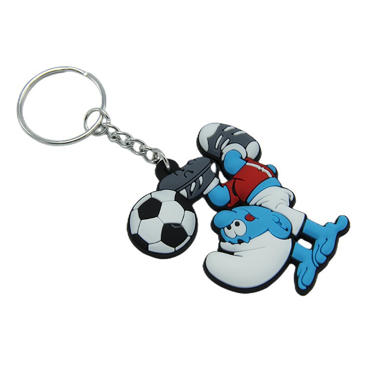 Promotional Gifts 2D Soft PVC Keychain