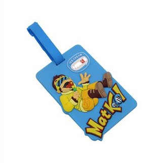 Travel 2D mjúkt PVC farangursmerki