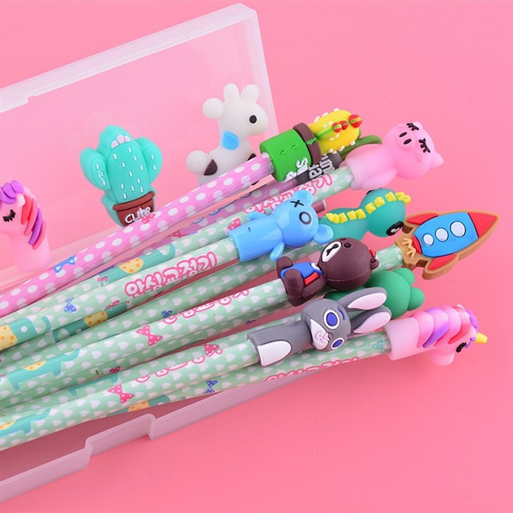 Cartoon Silicone Pen Cap