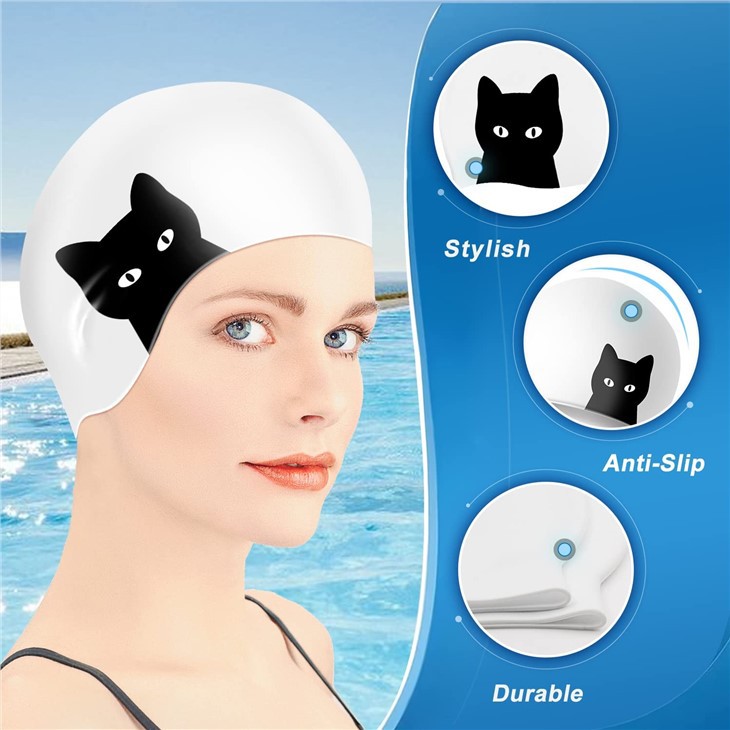 Custom Silicone Swimming Cap